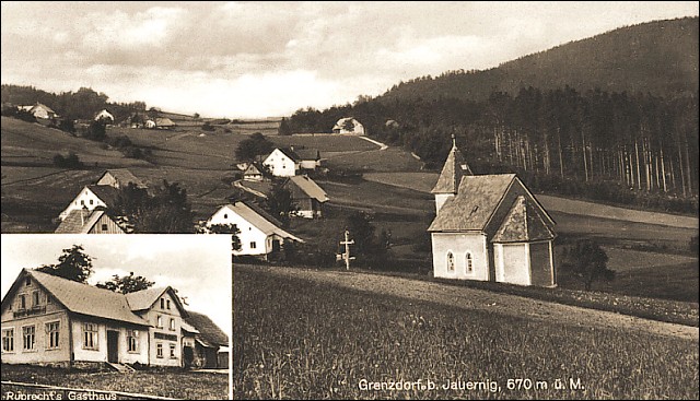 Hranicky/Grenzdorf - 1928 (Wikipedia)
