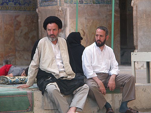 Mullah v Imamove mesite v Isfahanu