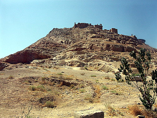 Ruiny zoroastrijskeho chramu v Isfahanu